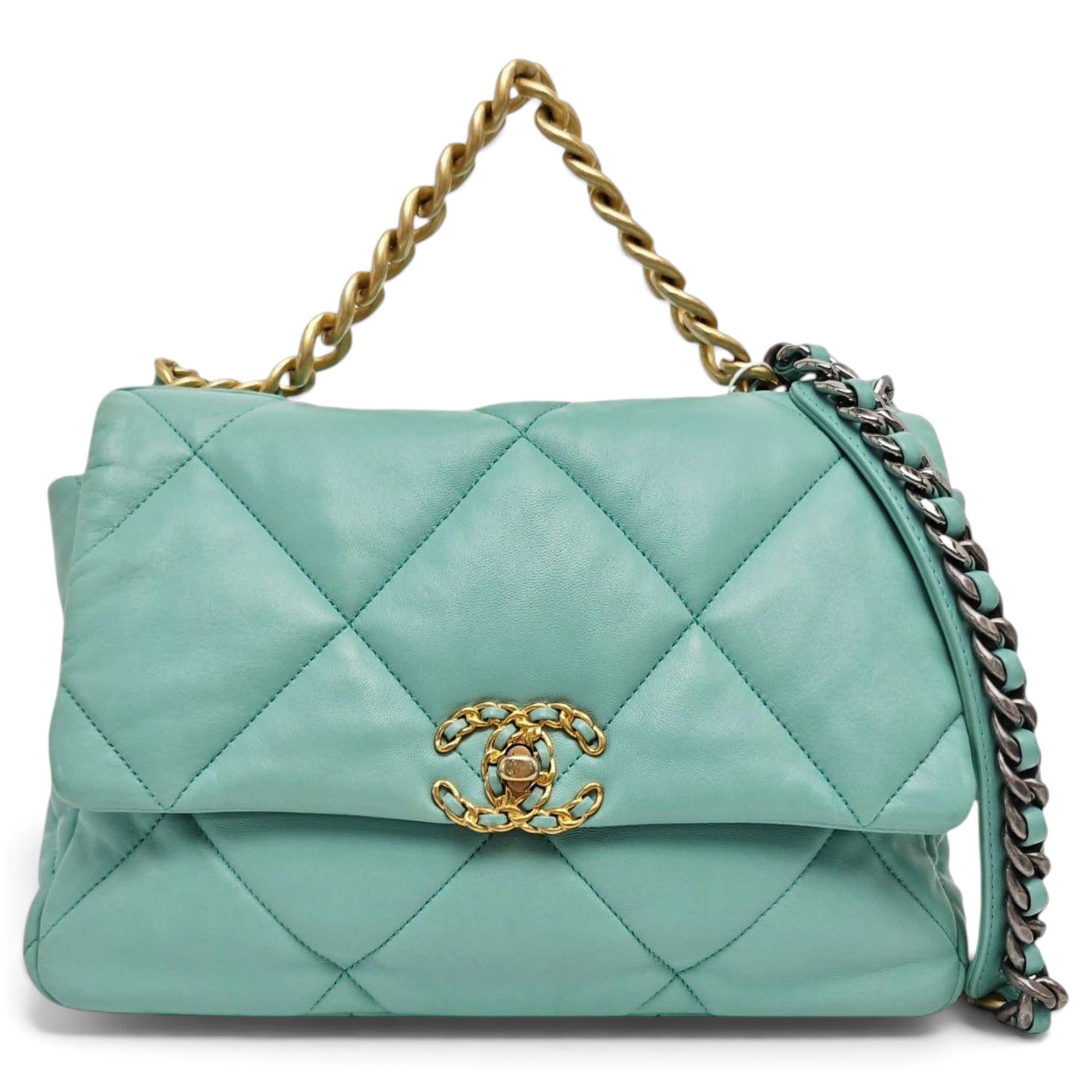 Chanel 19 leather handbag