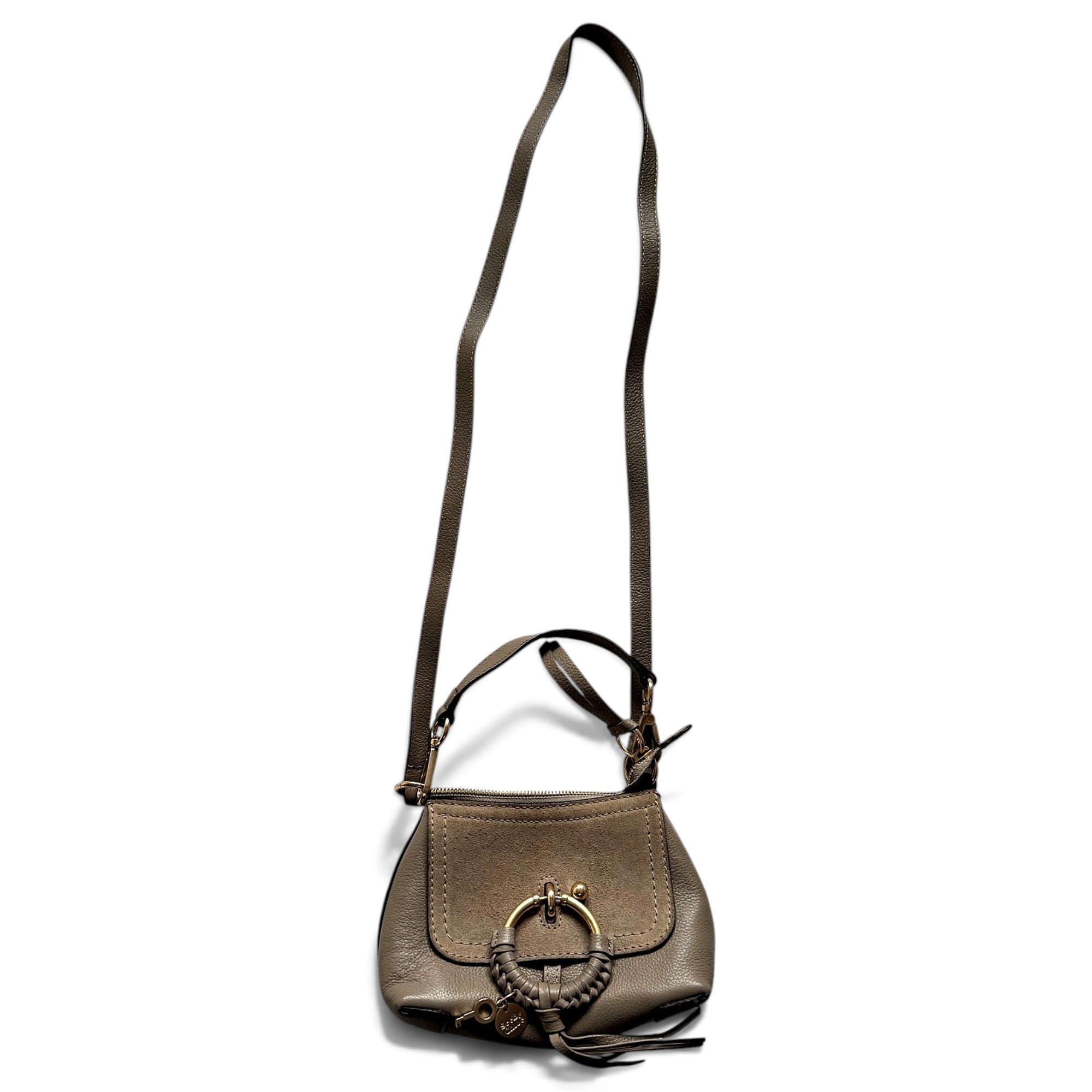 Leather mini bag