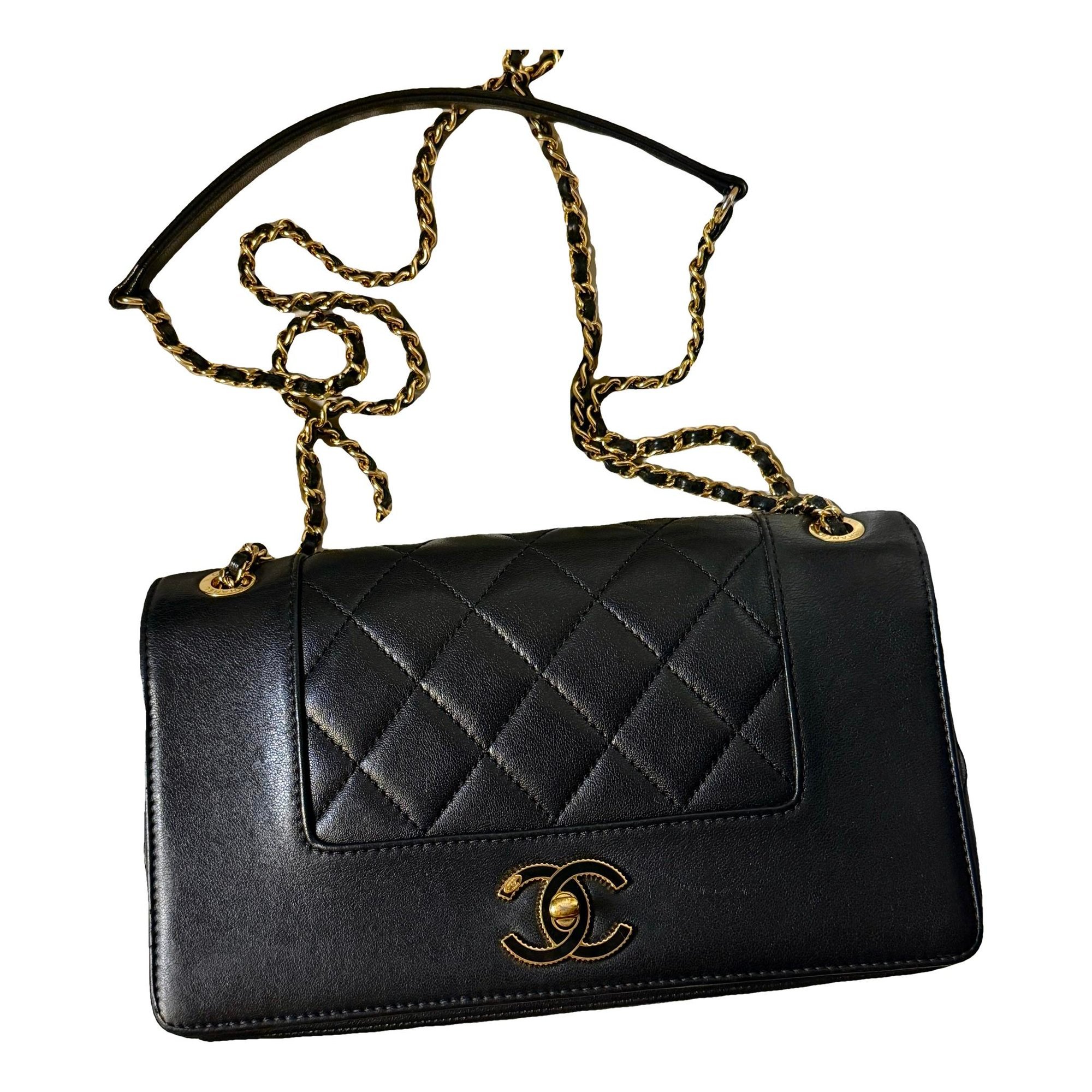 Mademoiselle leather crossbody bag