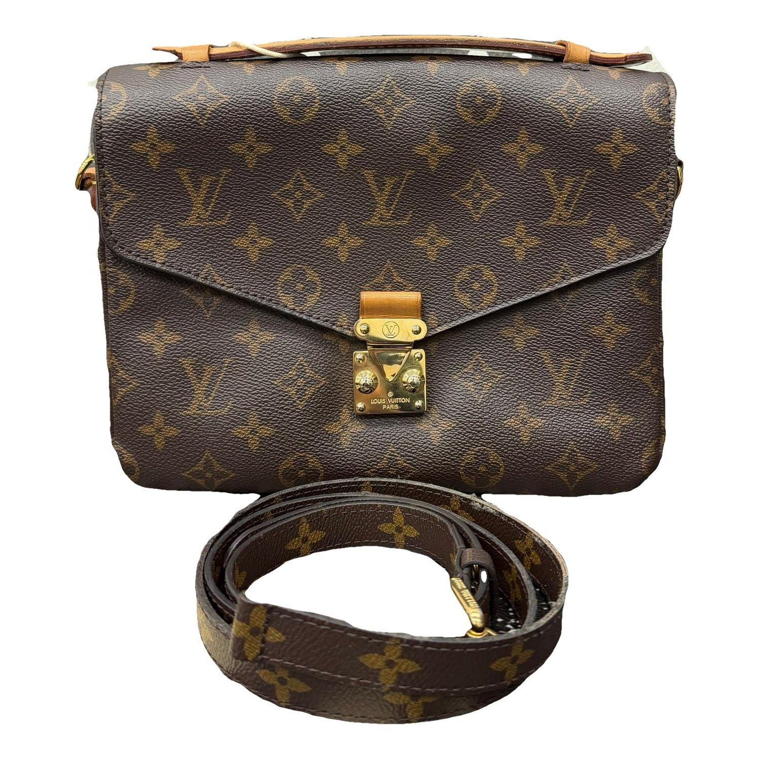 Metis leather handbag