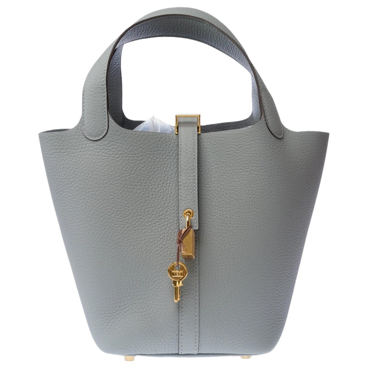 Picotin leather handbag
