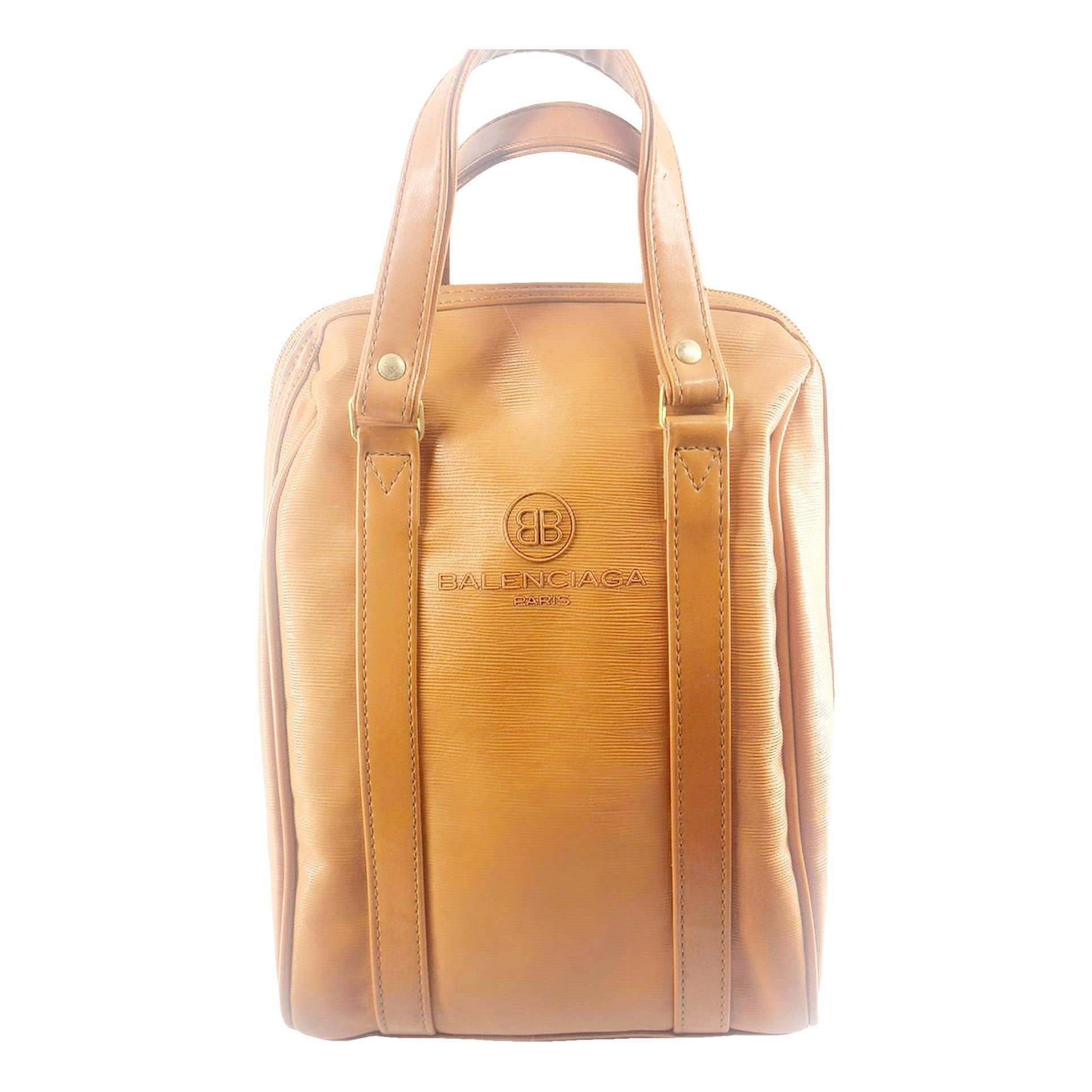 Leather satchel