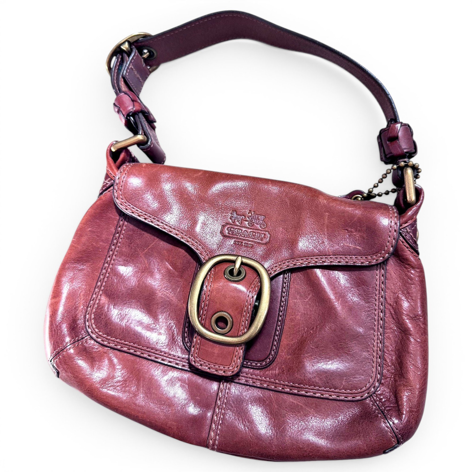 Leather handbag