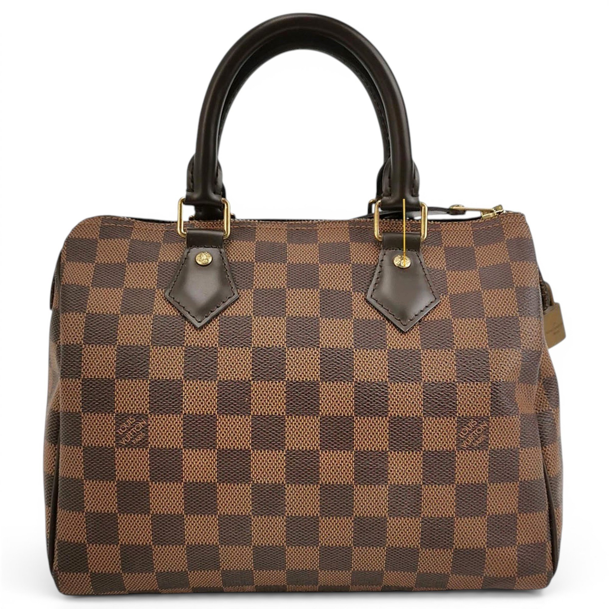 Speedy leather handbag