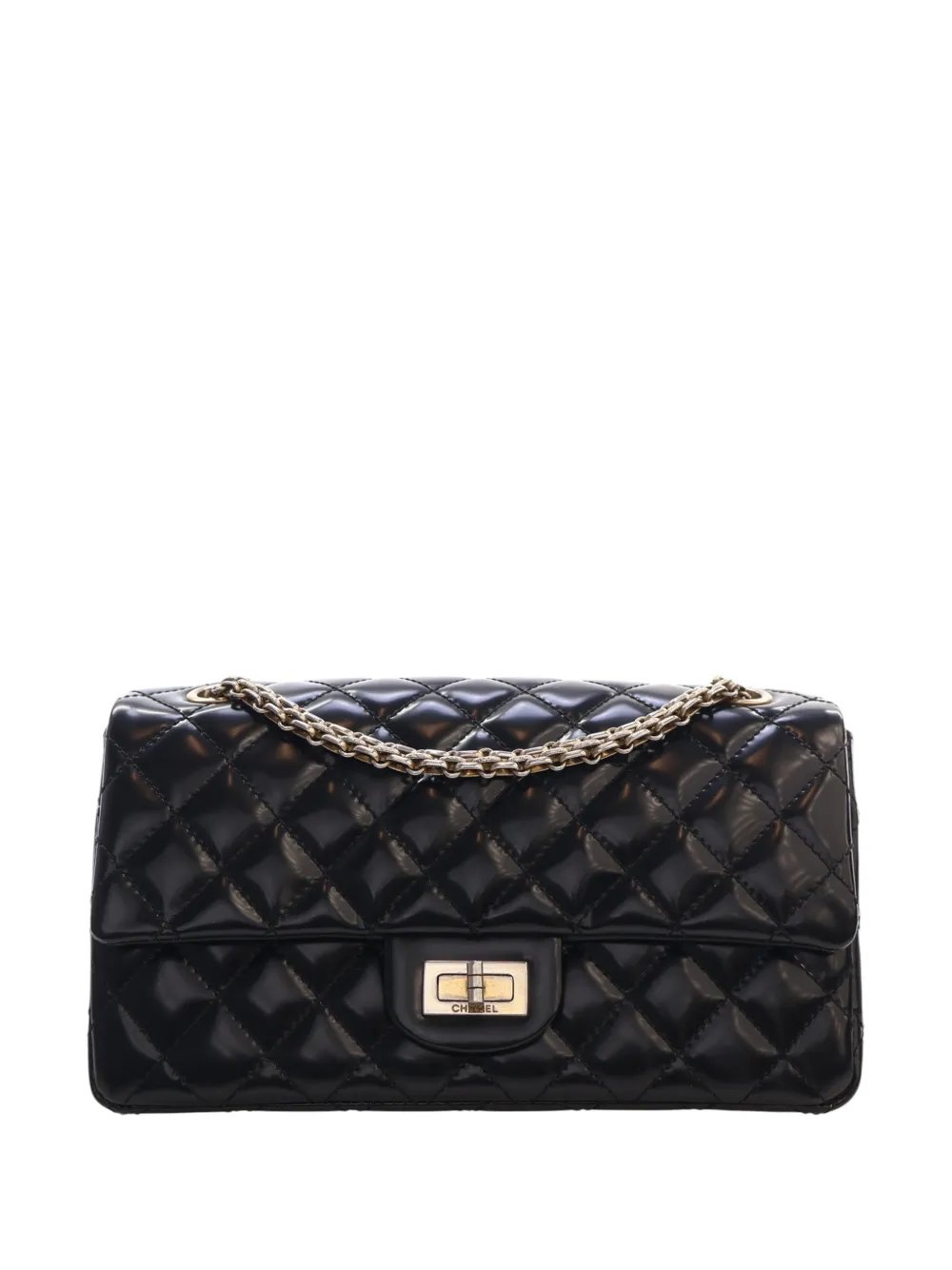2008-2009 Quilted Glazed Calfskin Reissue 2.55 Accordion Flap 225 shoulder bag