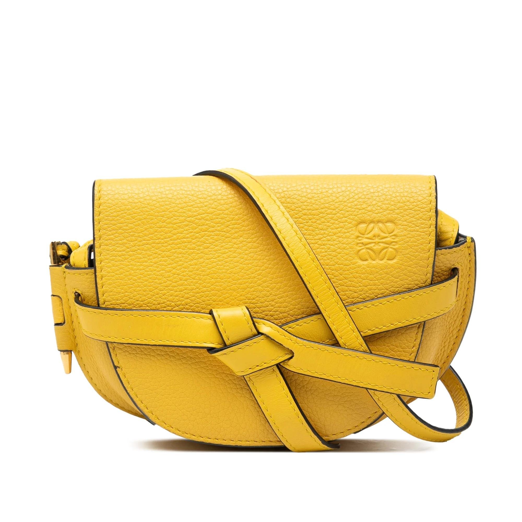 Gate leather crossbody bag