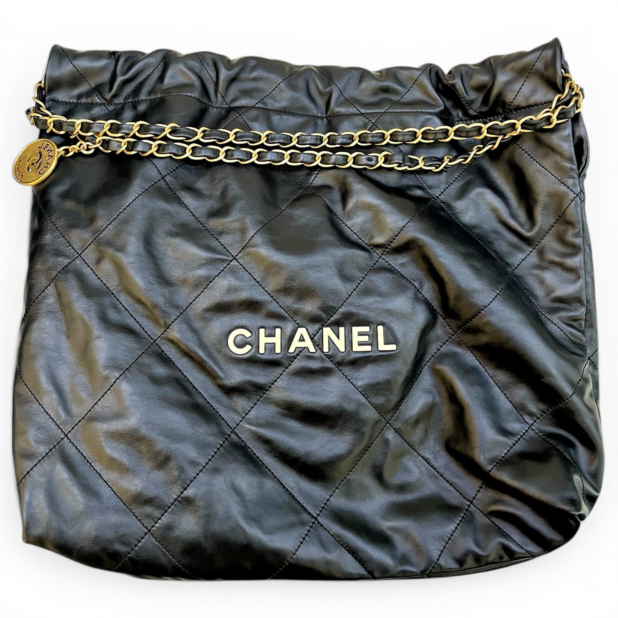 Chanel 22 leather crossbody bag