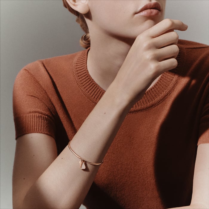 Sans Coloris Kelly Clochette Bracelet, Very Small Model
