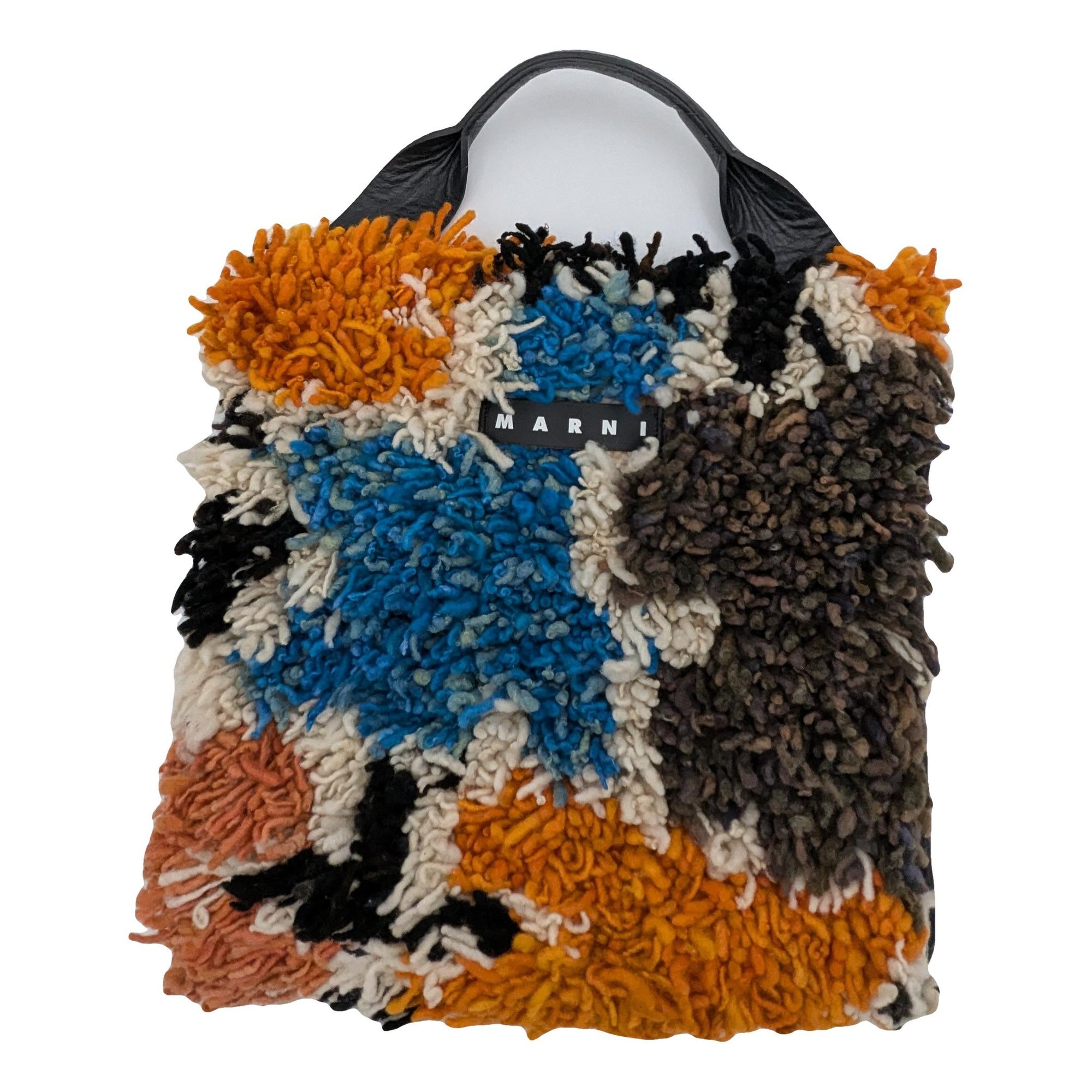 Faux fur tote