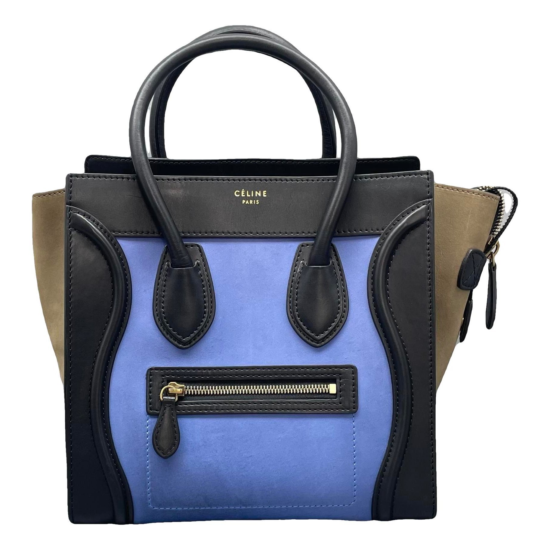 Luggage leather handbag