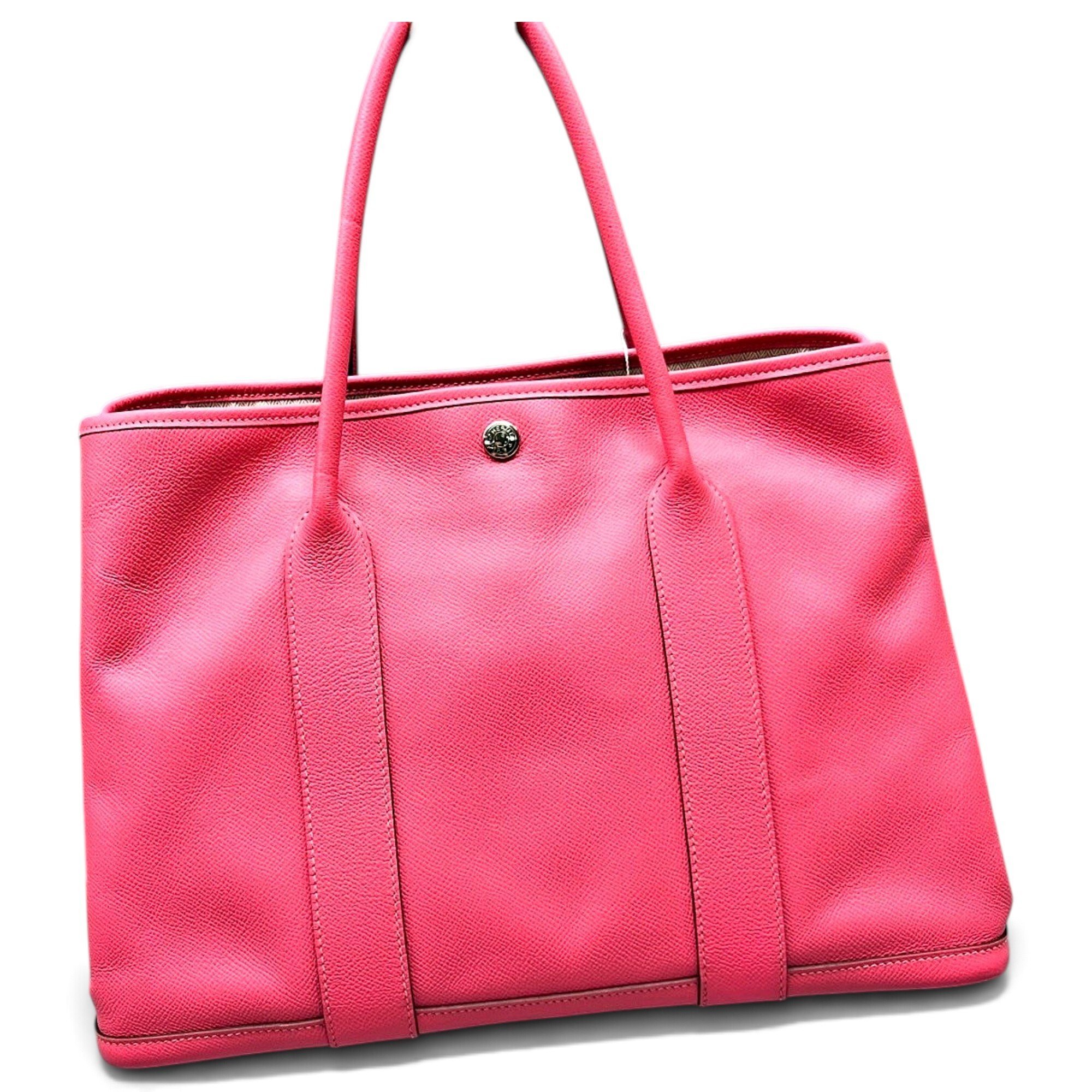 Garden Party leather handbag