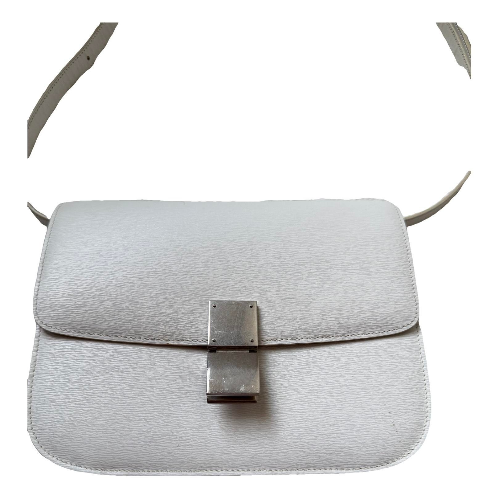 Classic leather crossbody bag