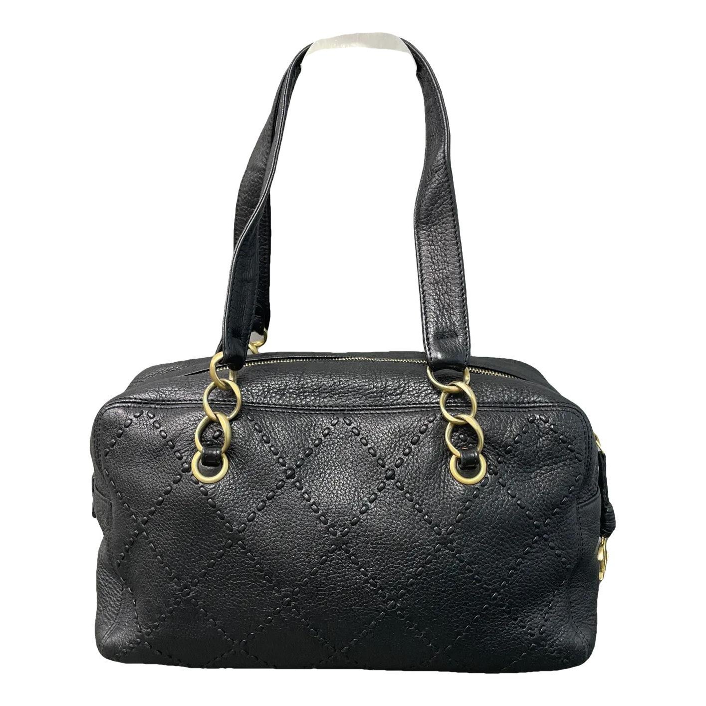 Leather handbag