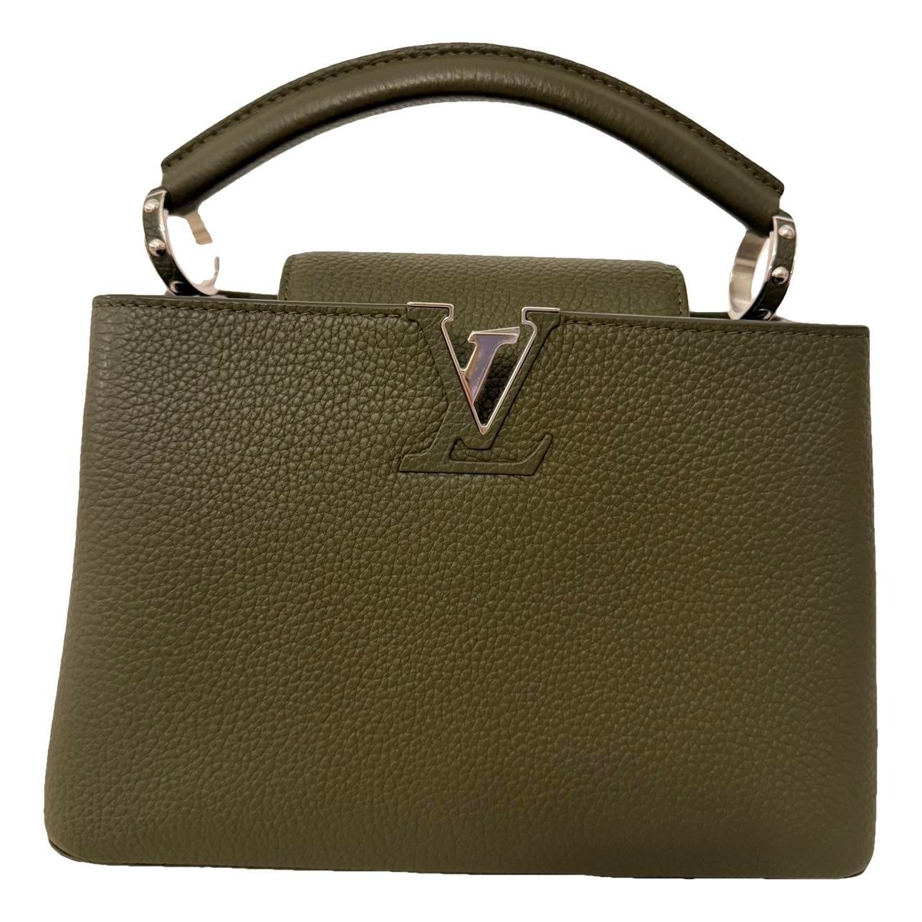 Capucines leather handbag