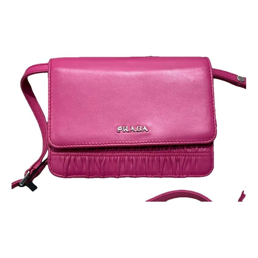 Leather crossbody bag