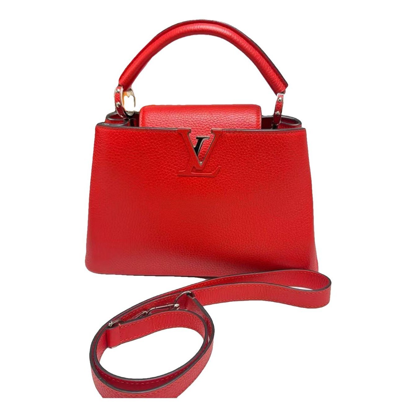 Capucines leather handbag