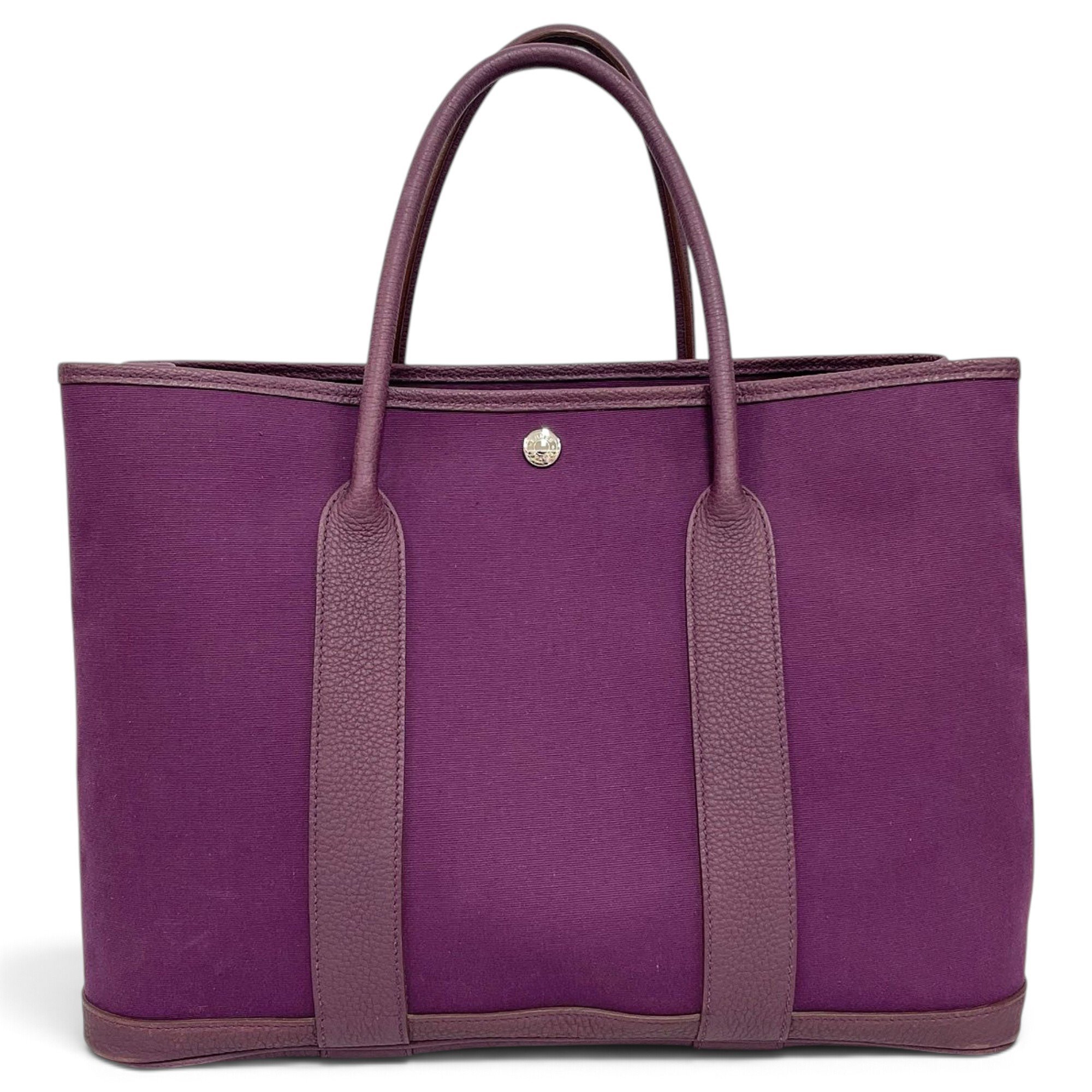 Garden Party leather handbag