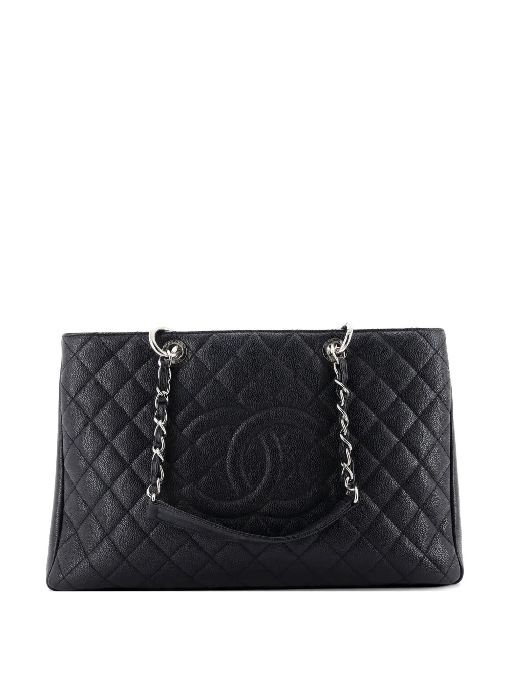 Grand Shopping Quilted Caviar XL tote bag