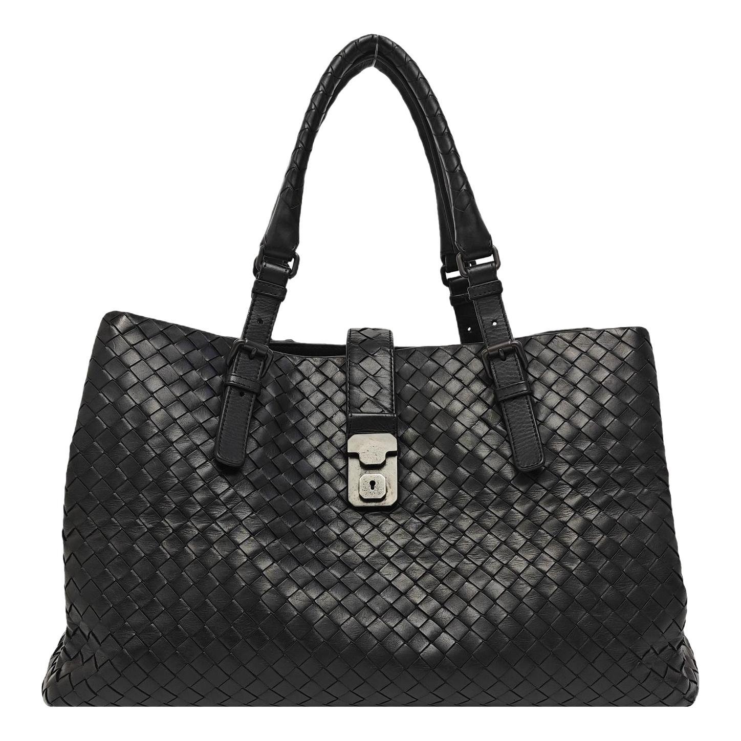 Roma leather handbag