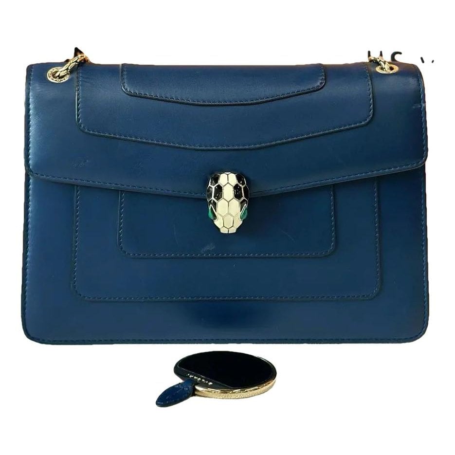 Serpenti leather crossbody bag