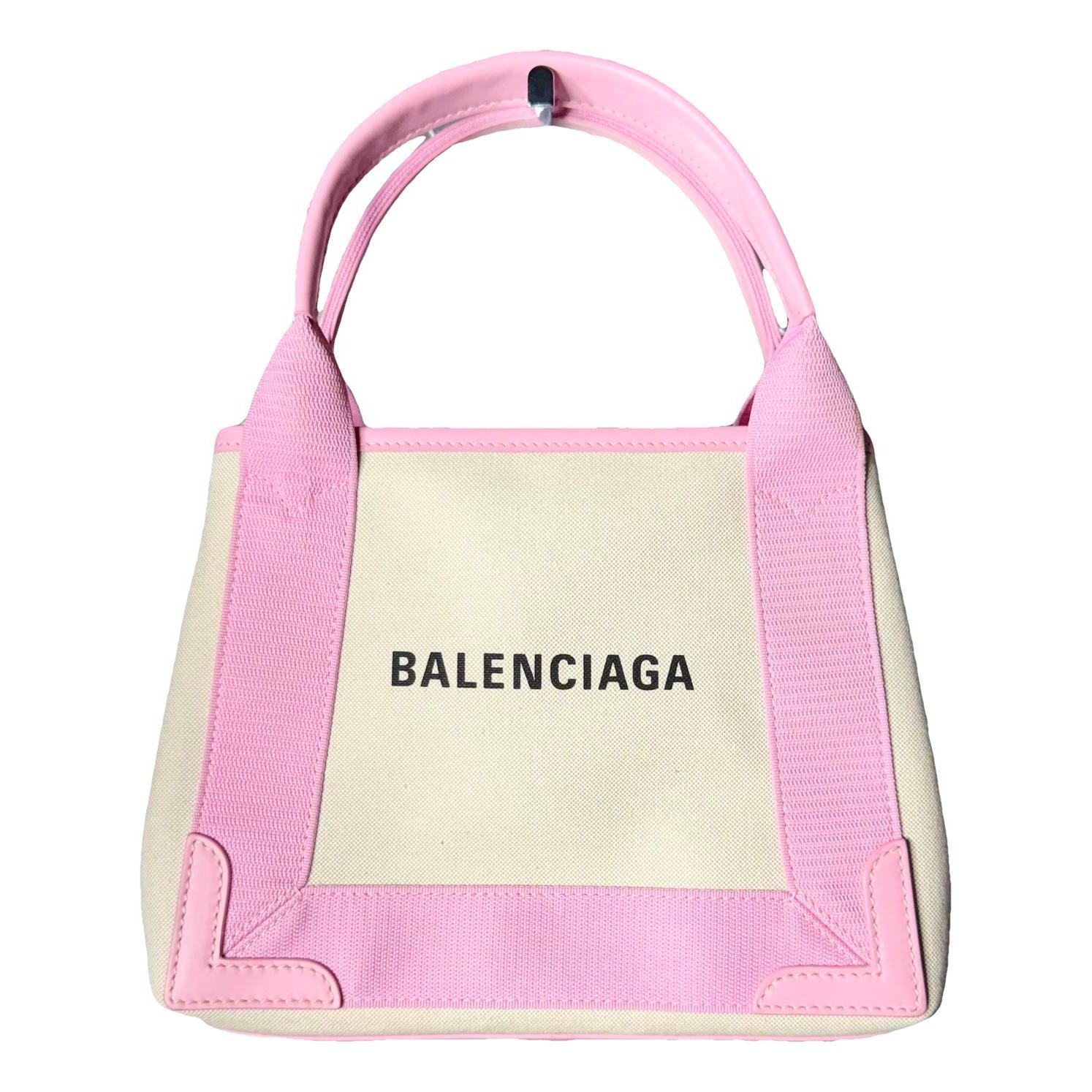 Navy cabas cloth tote