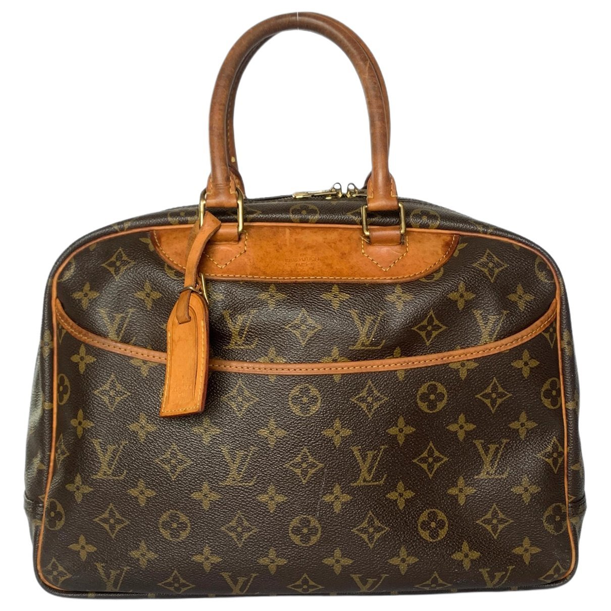 Deauville leather handbag