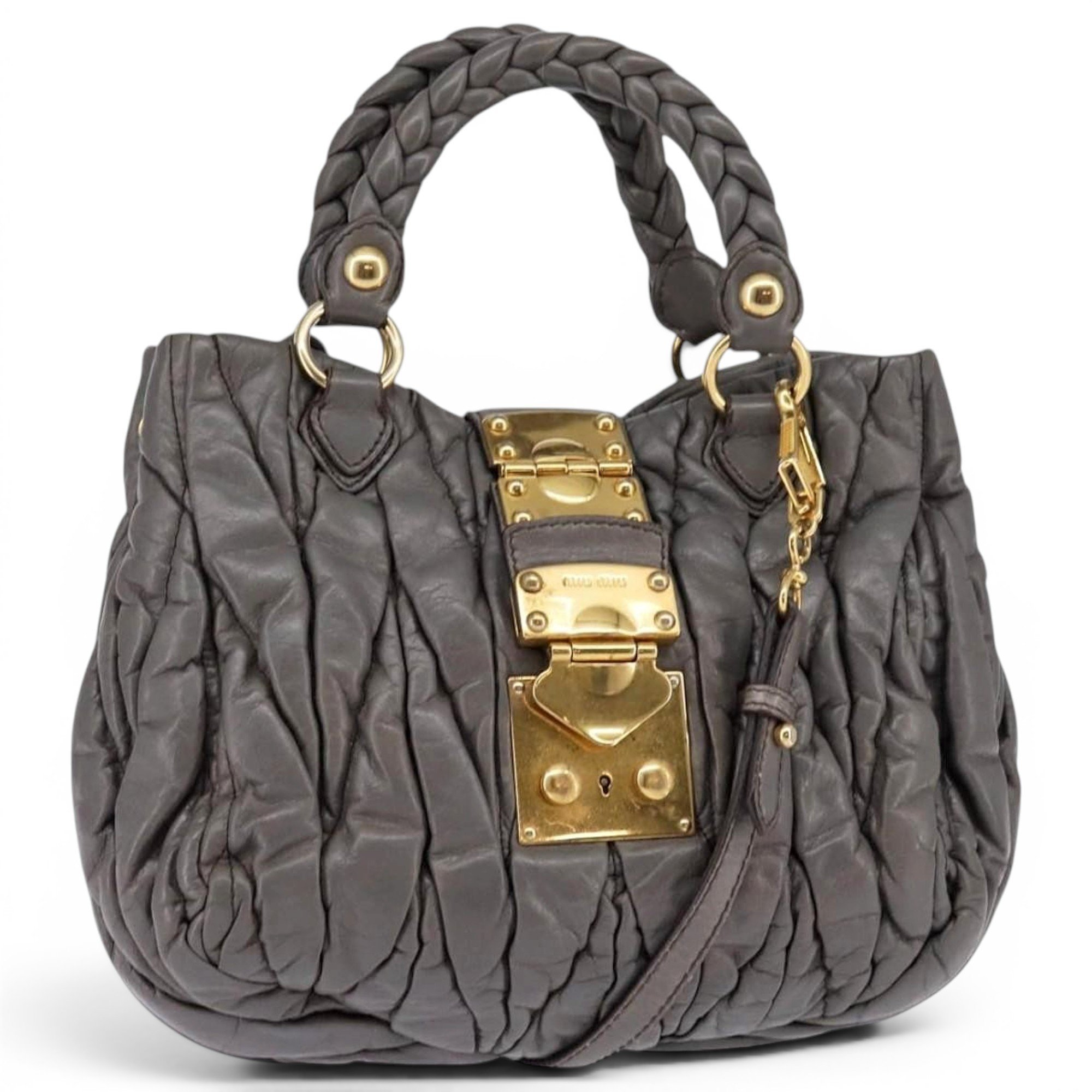 Leather handbag