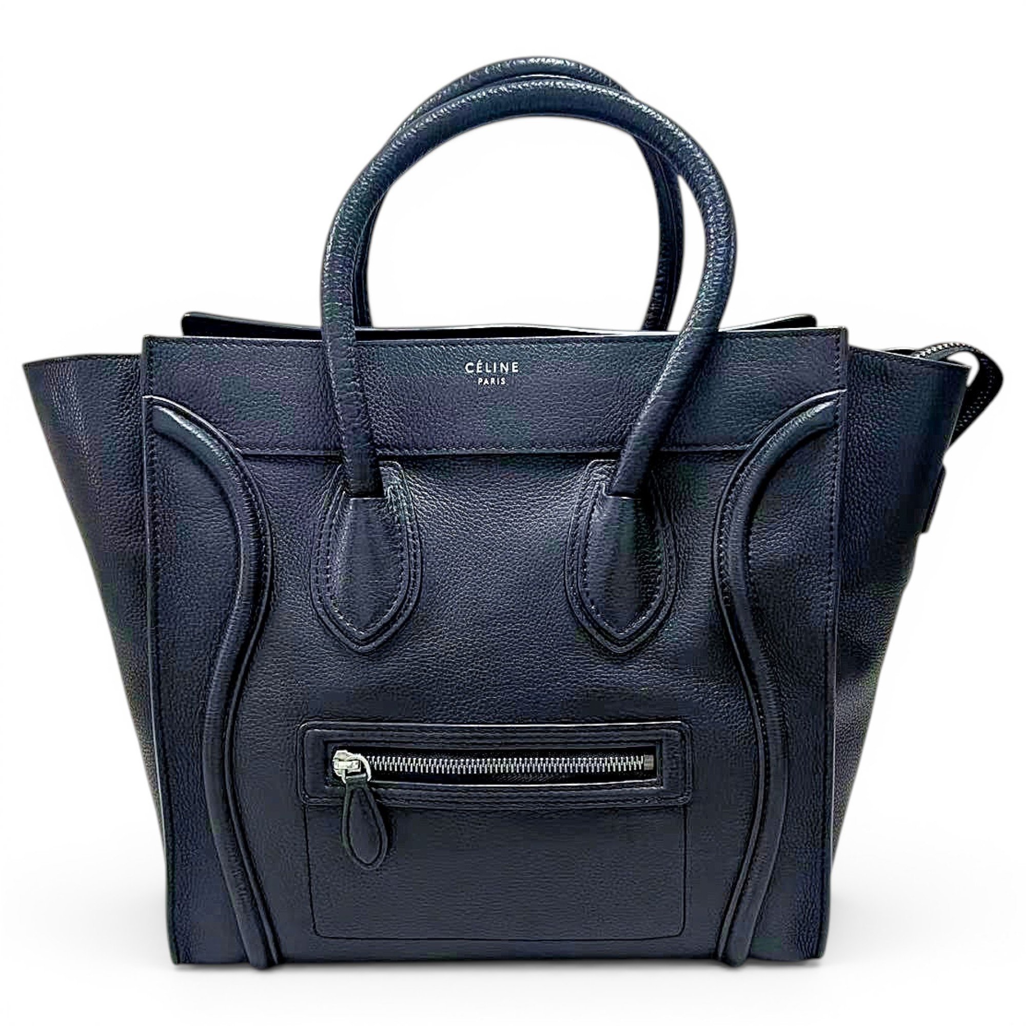 Luggage leather handbag