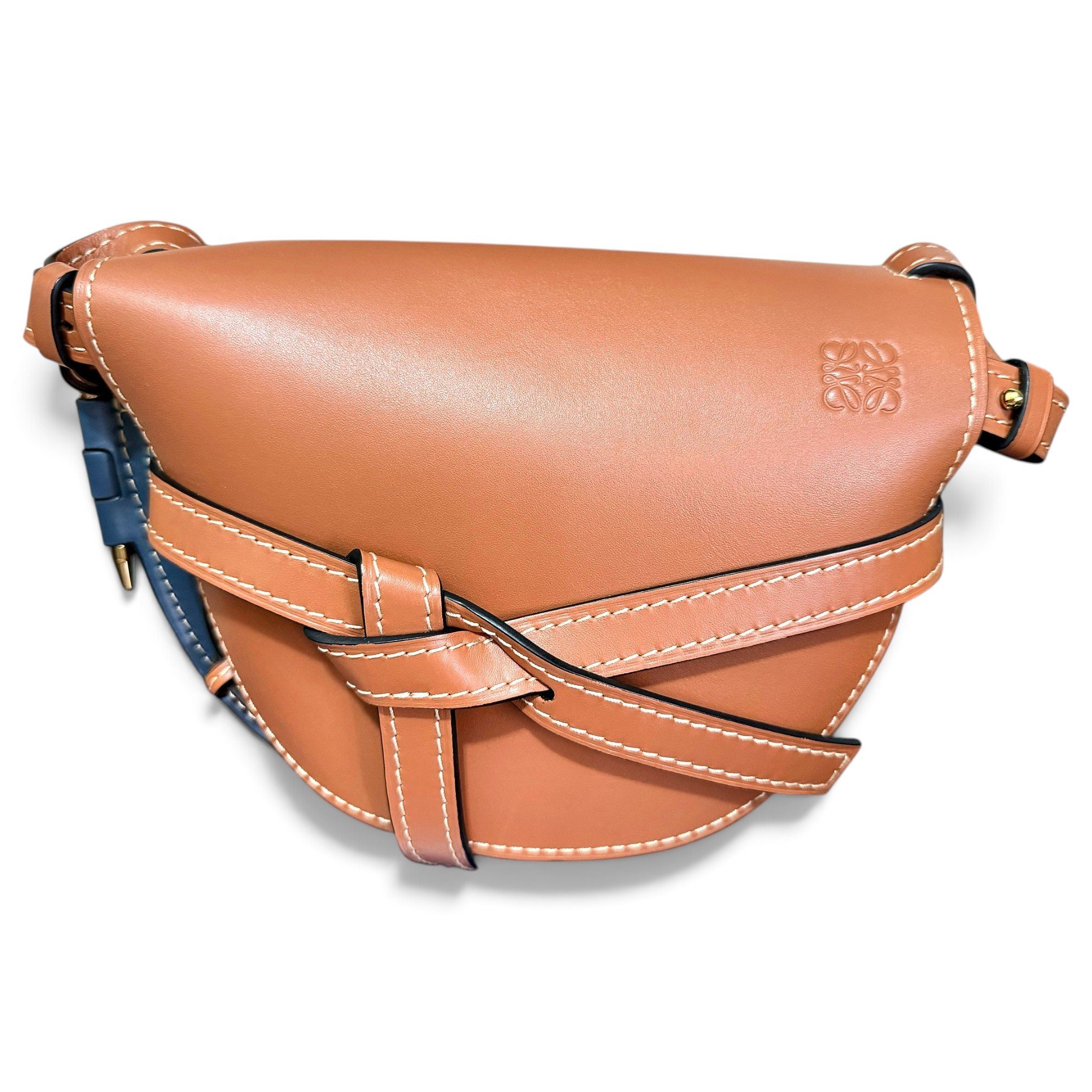 Gate leather crossbody bag