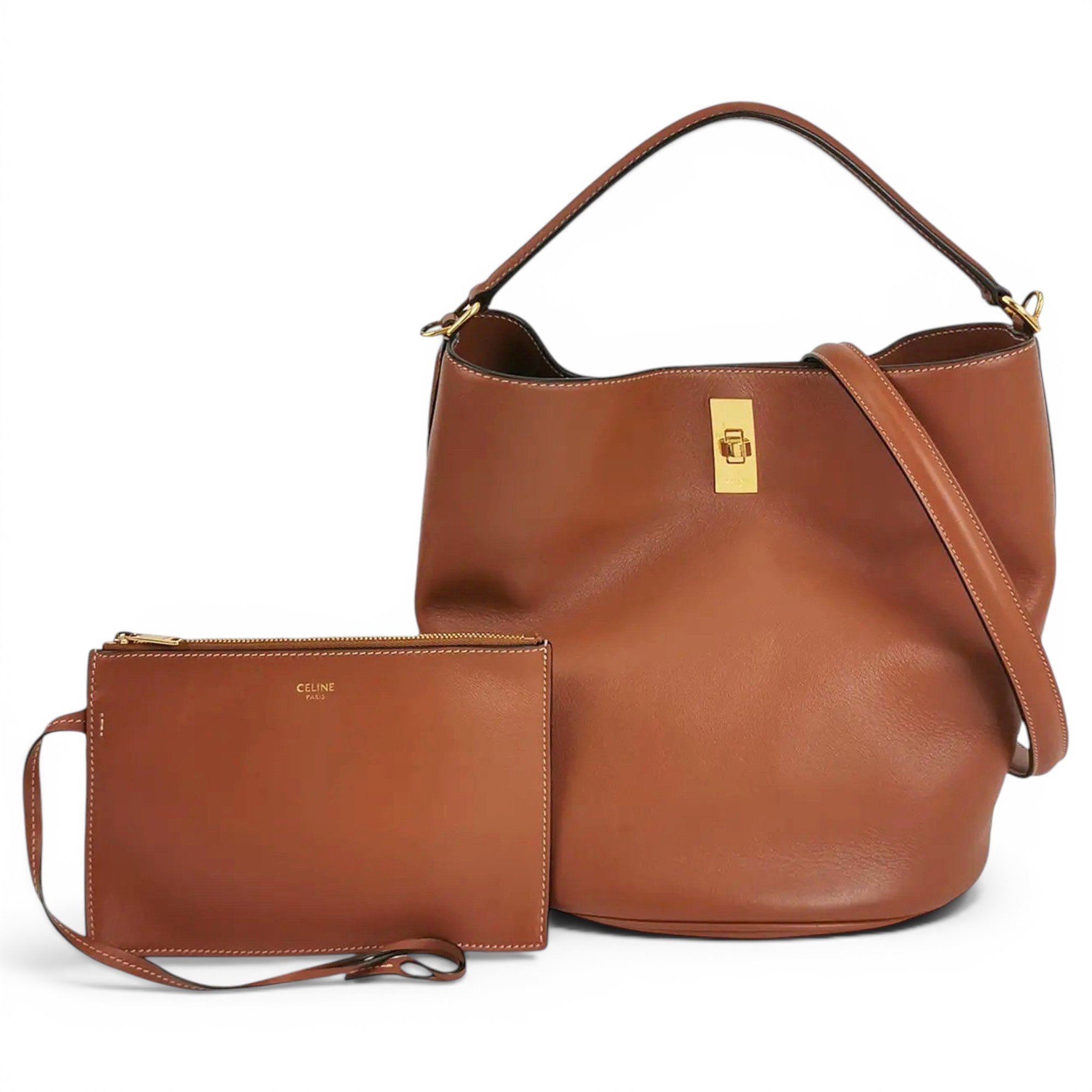 SEAU 16 leather crossbody bag