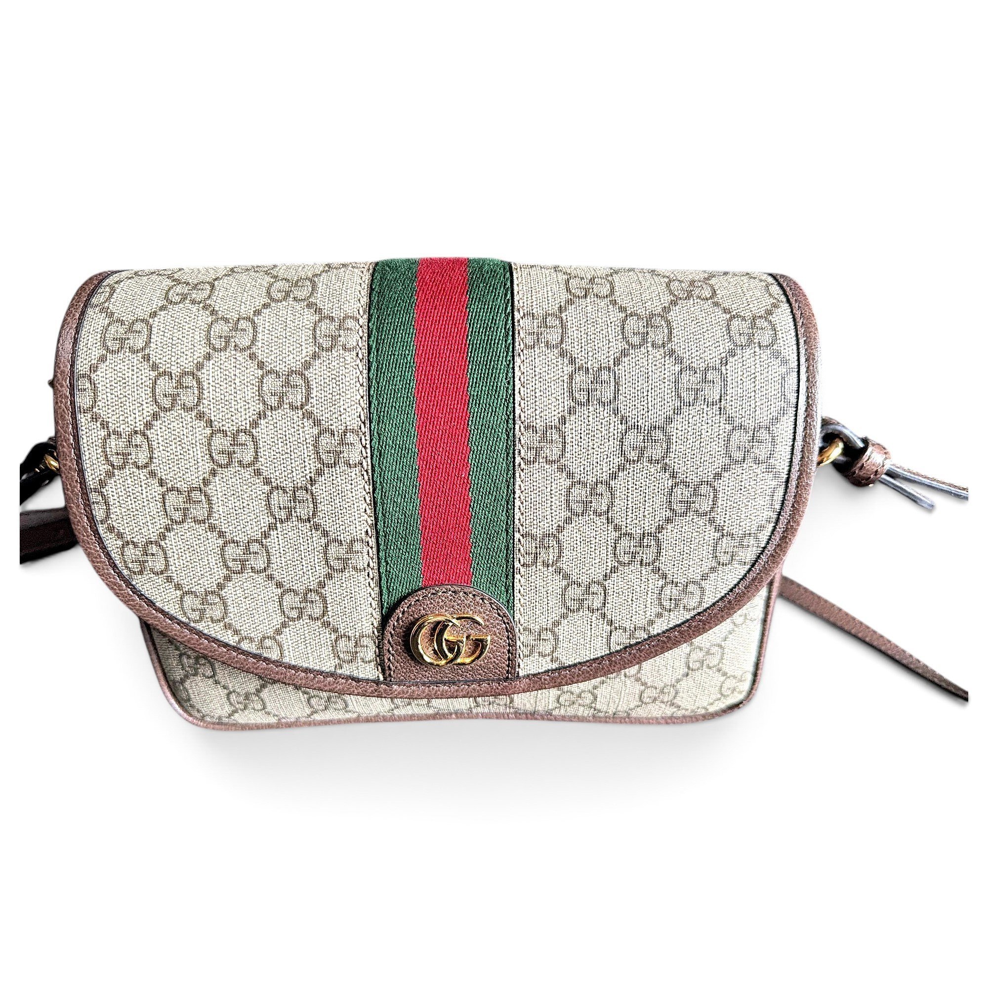 Ophidia GG leather handbag