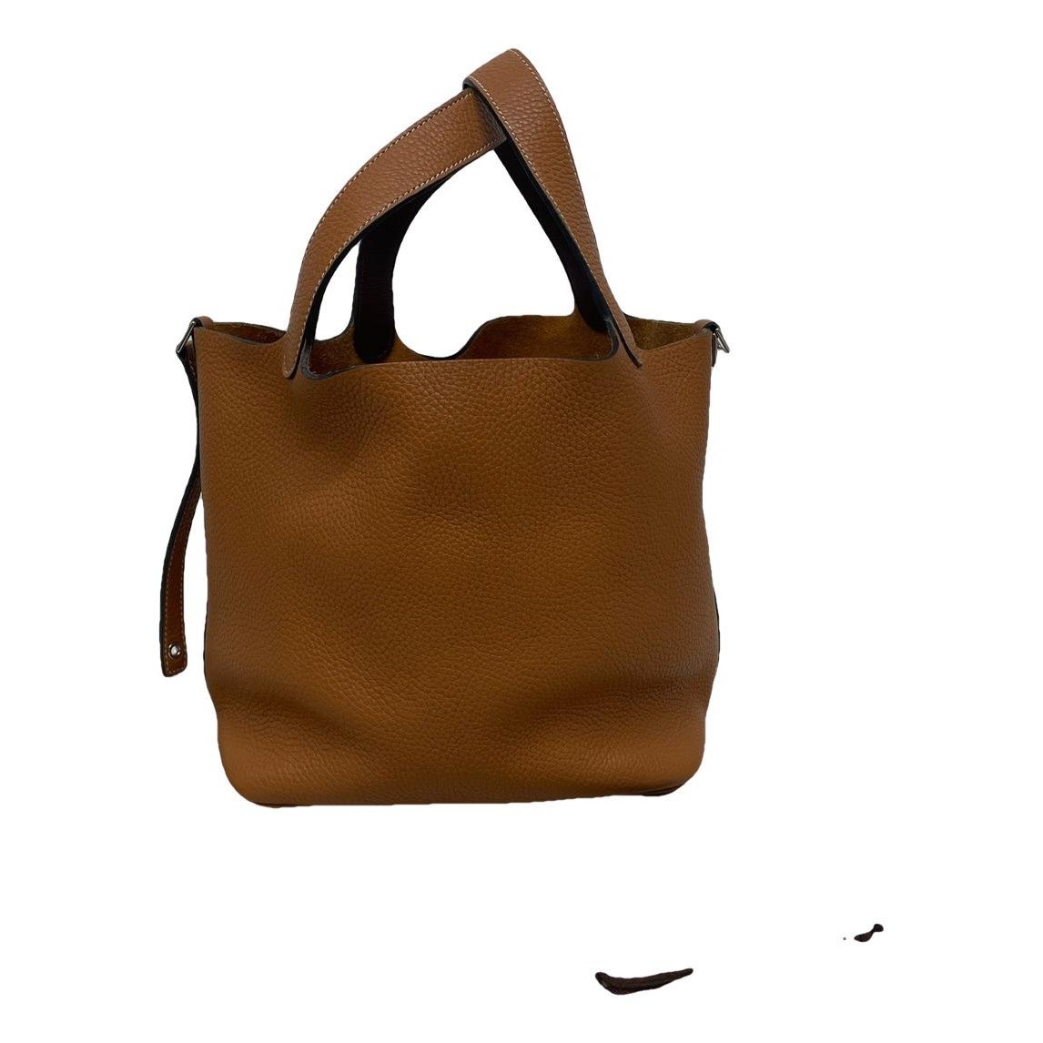 Picotin leather handbag