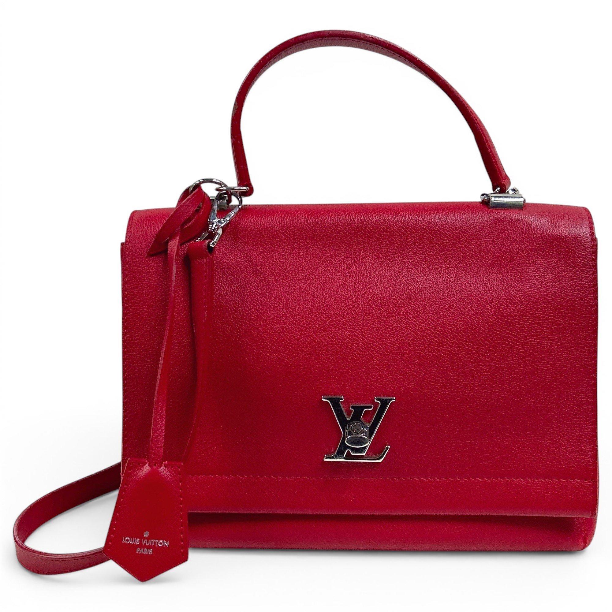 Lockme leather handbag