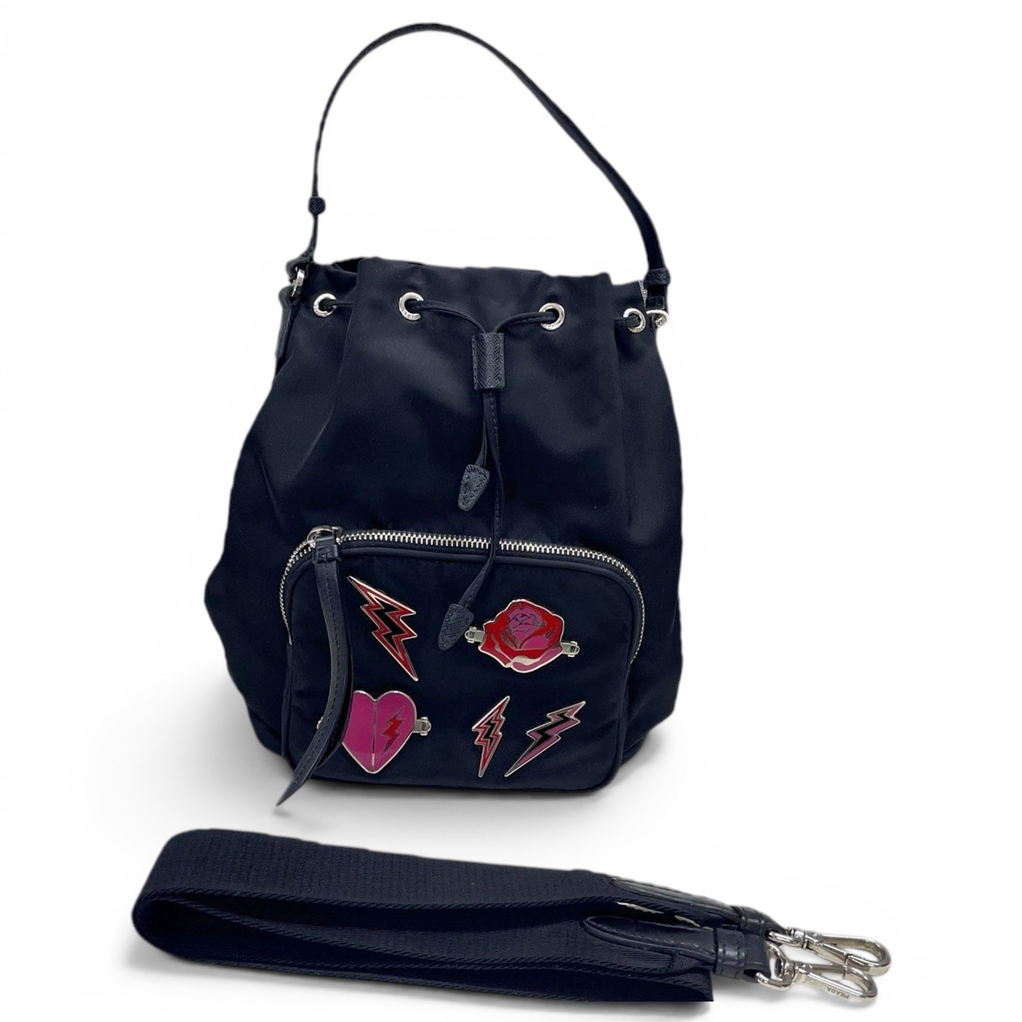Duet cloth handbag