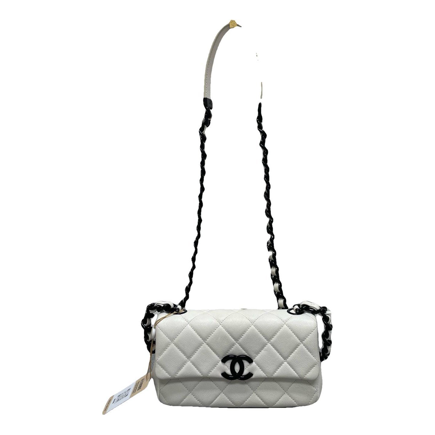 Coco Luxe leather handbag