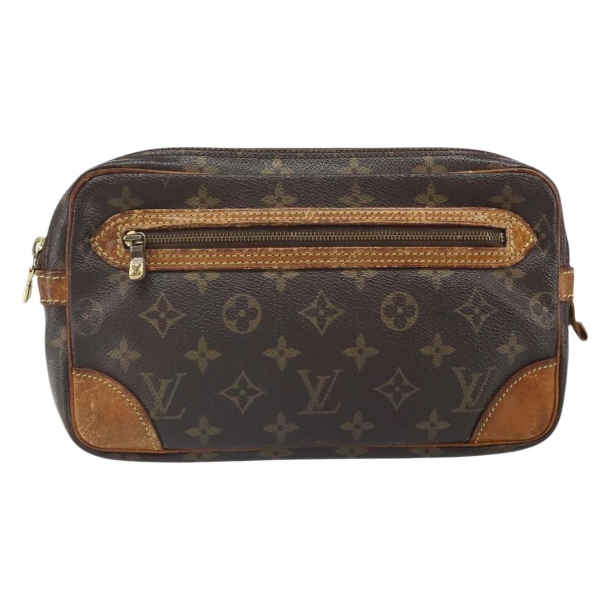 Marly Dragonne leather clutch bag