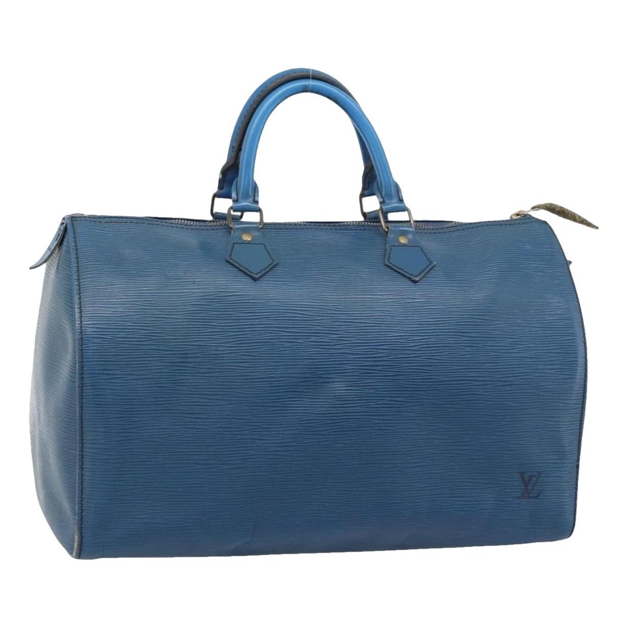 Speedy leather bowling bag