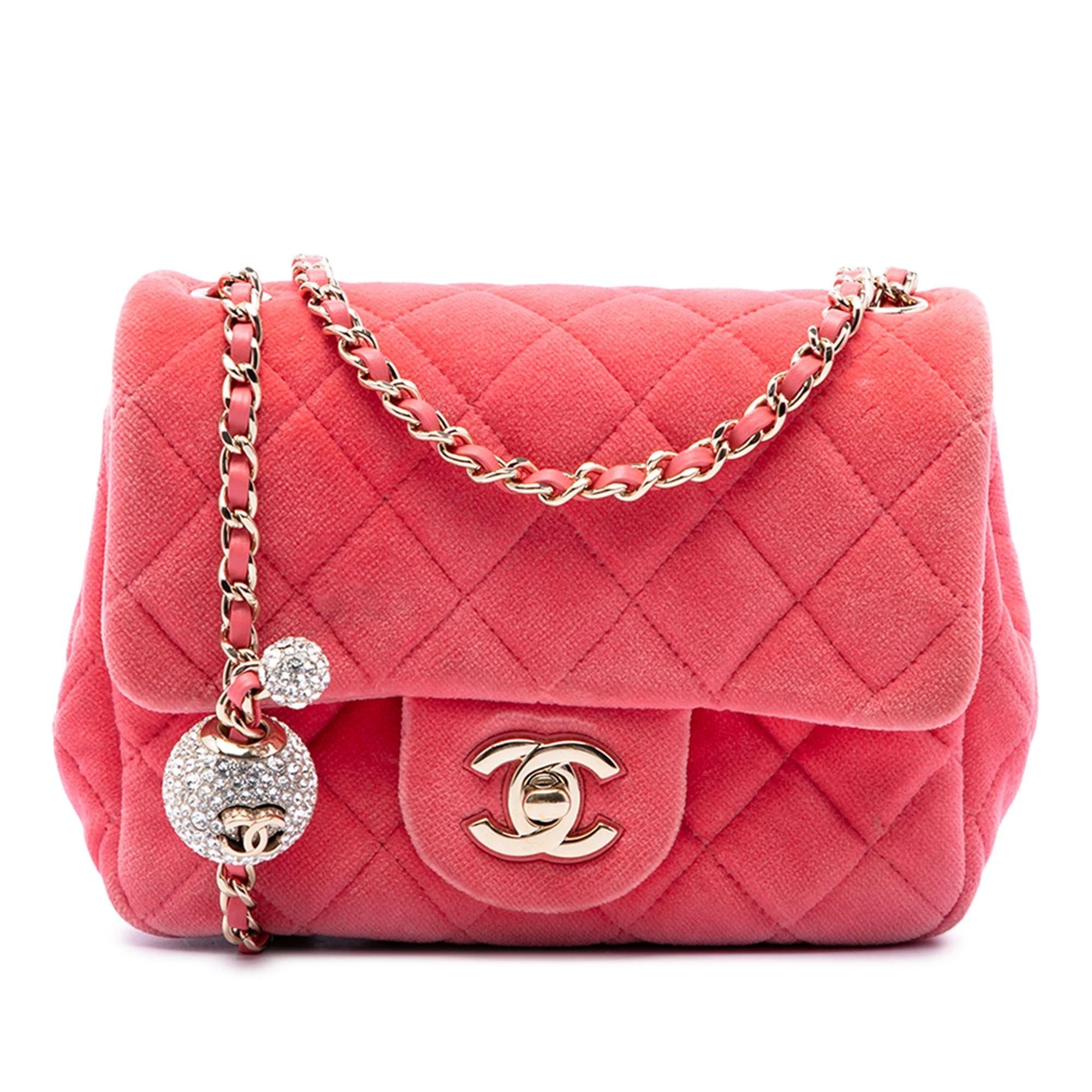 Timeless/Classique velvet handbag