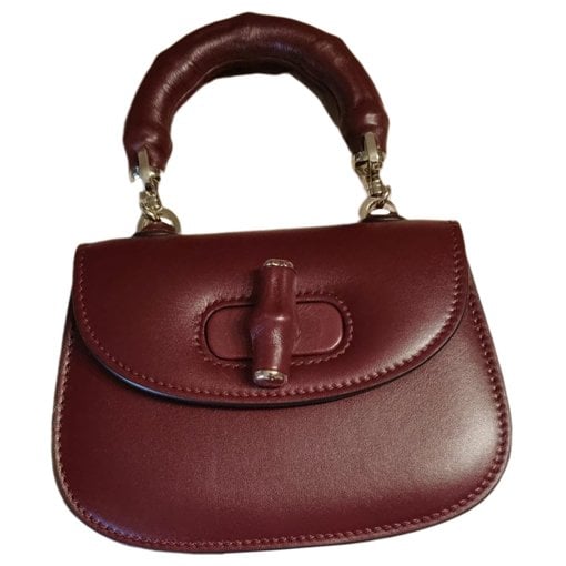 Gucci Bamboo leather mini bag