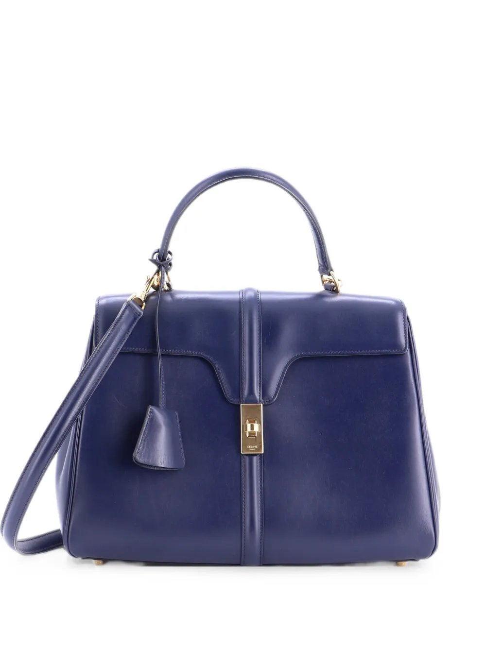 Celine 16 Top Handle Bag Smooth Calfskin Medium satchel