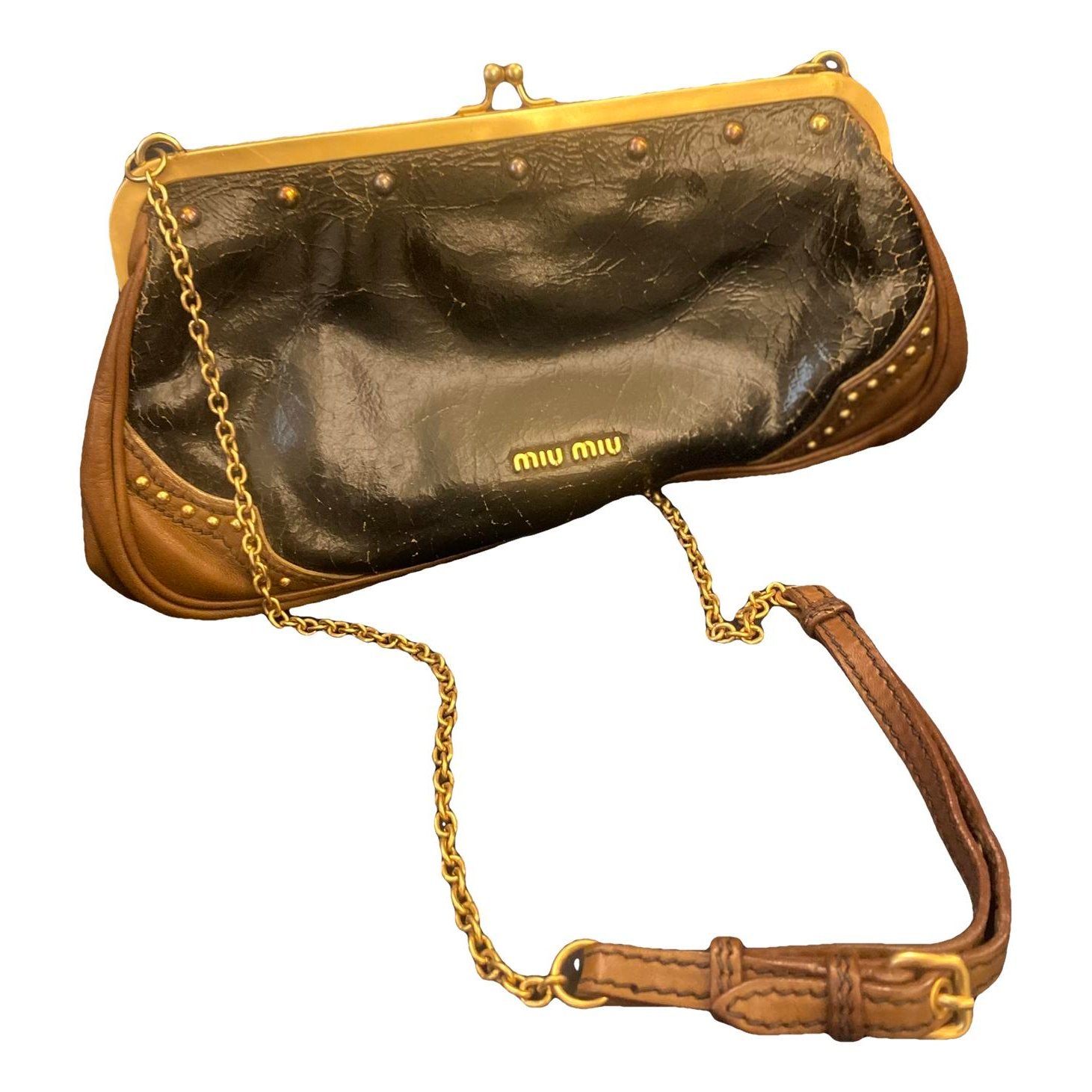 Miu Miu Leather clutch bag