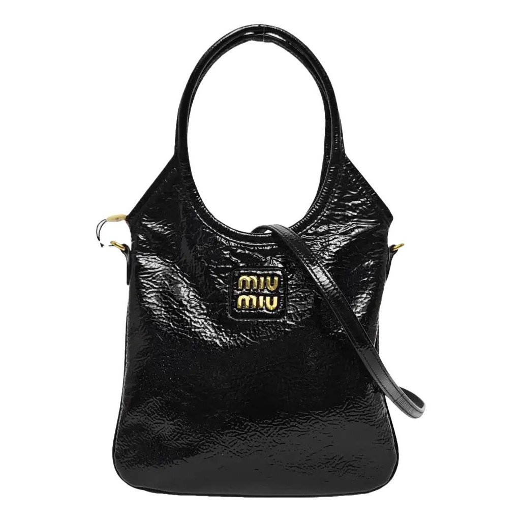 Ivy patent leather handbag