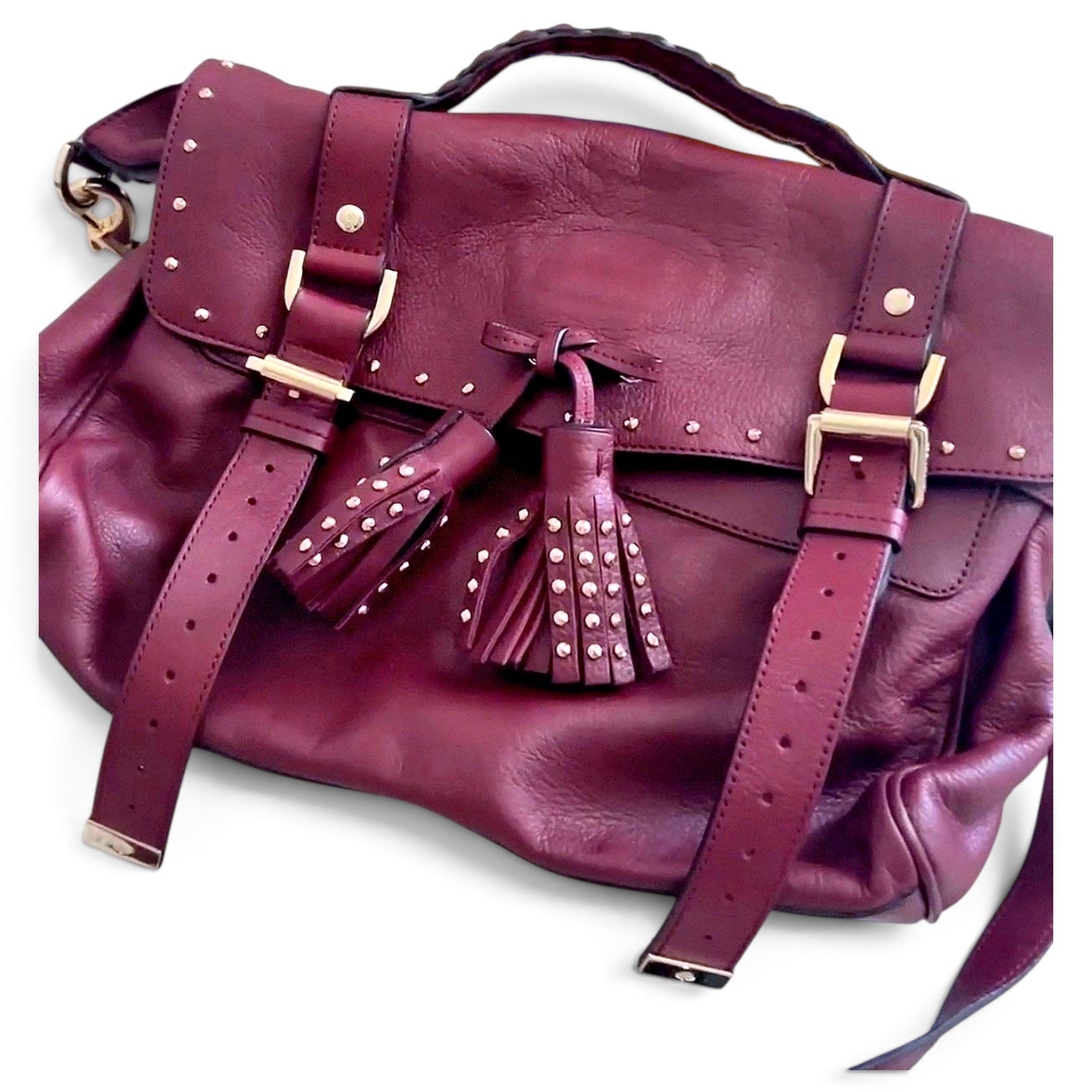 Alexa leather handbag