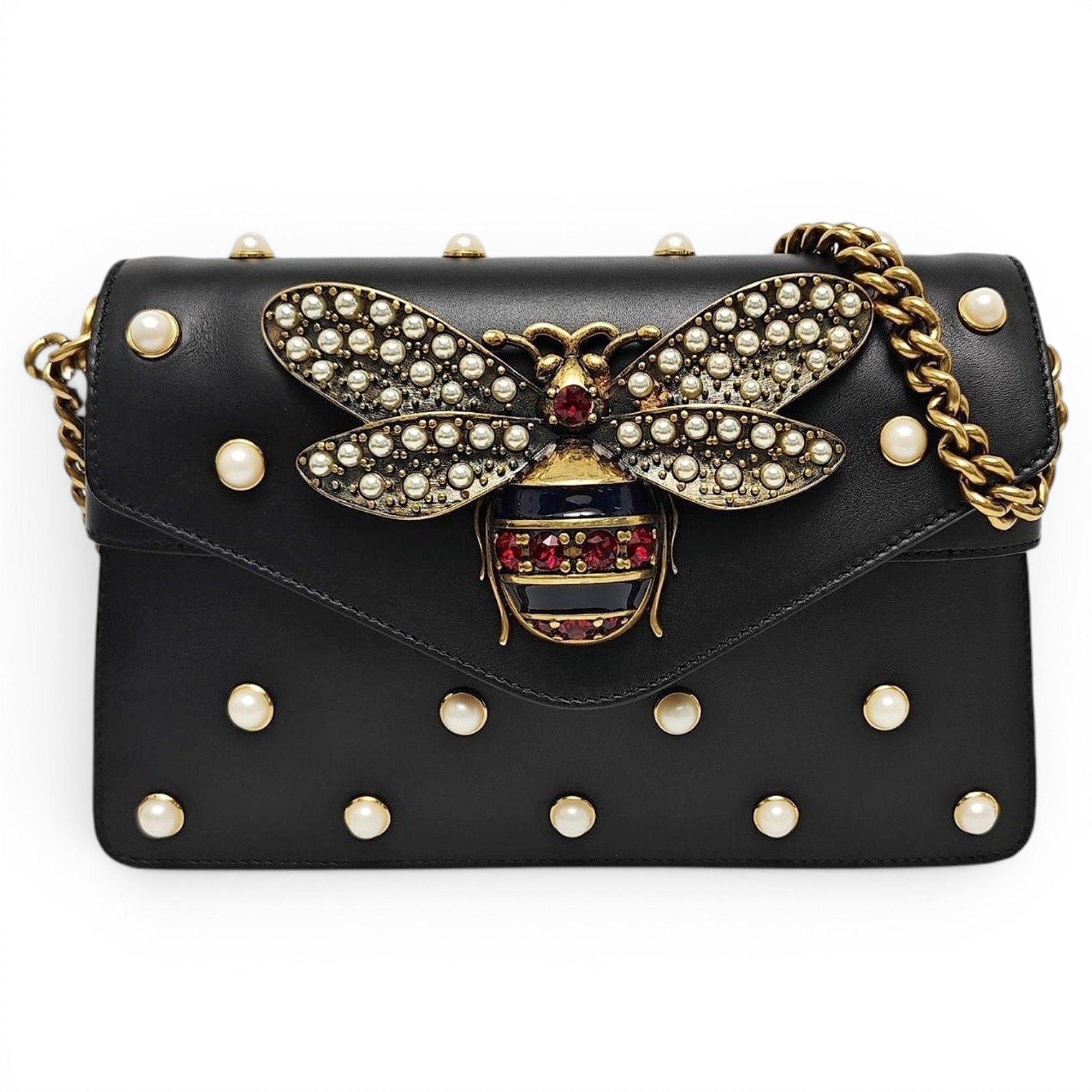 Queen Margaret leather handbag