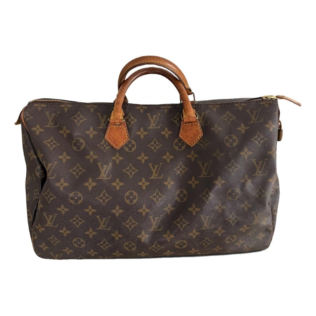 Speedy leather handbag
