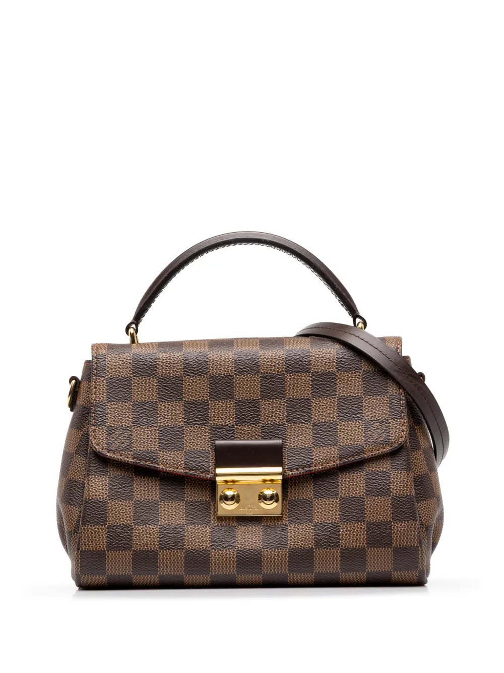 2018 Damier Ebene Croisette satchel