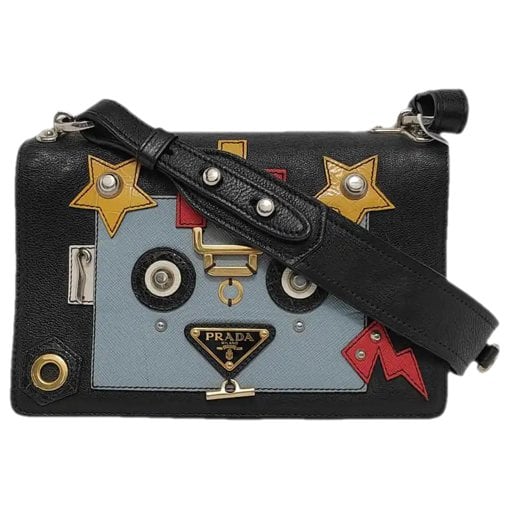 Leather crossbody bag