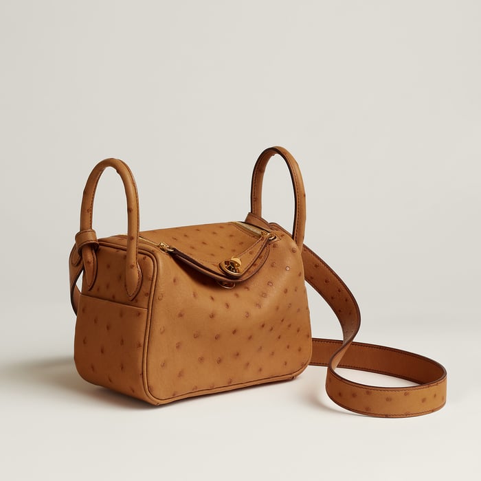 Gold Lindy Mini Bag