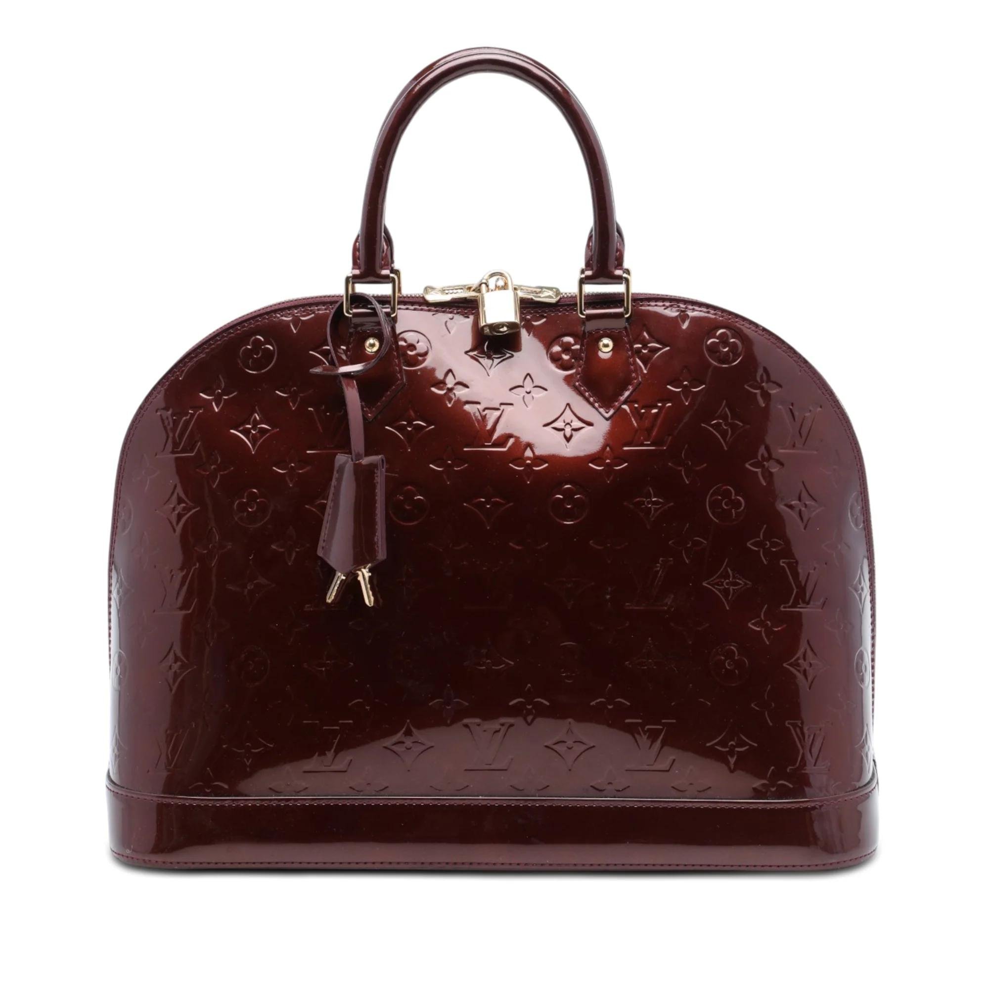 Alma leather handbag