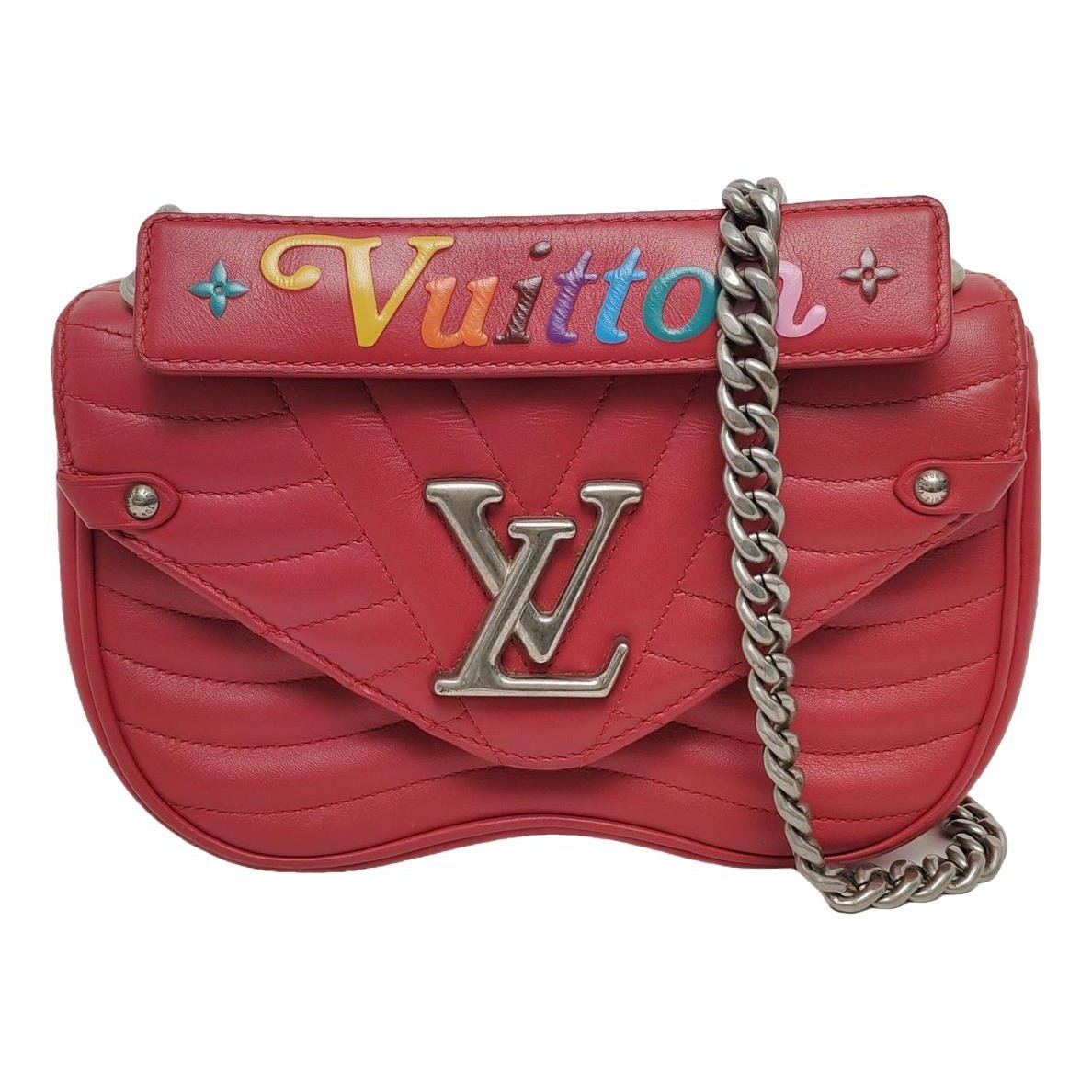 New Wave leather handbag
